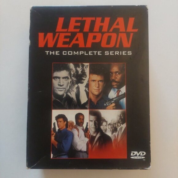 Lethal Weapon - The Complete Series DVD 4-Disc Set English French Widescreen - Picture 1 of 16